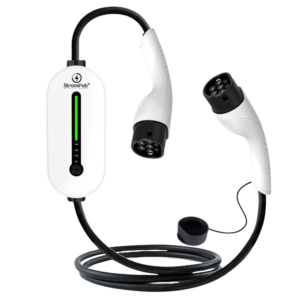 Strompuls V2V cable, for TATA Harrier EV , TATA Curvv EV and TATA Nexon EV, only for top models with V2V ( vehicle to vehicle) Feature, charger any ev car from your TATA EV Now